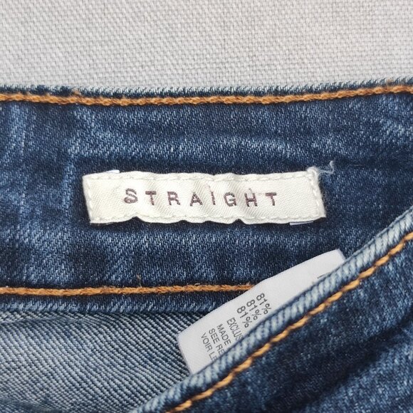 Anne Klein Jeans women's size 4 ink blue colour classic style straight leg - Picture 6 of 14